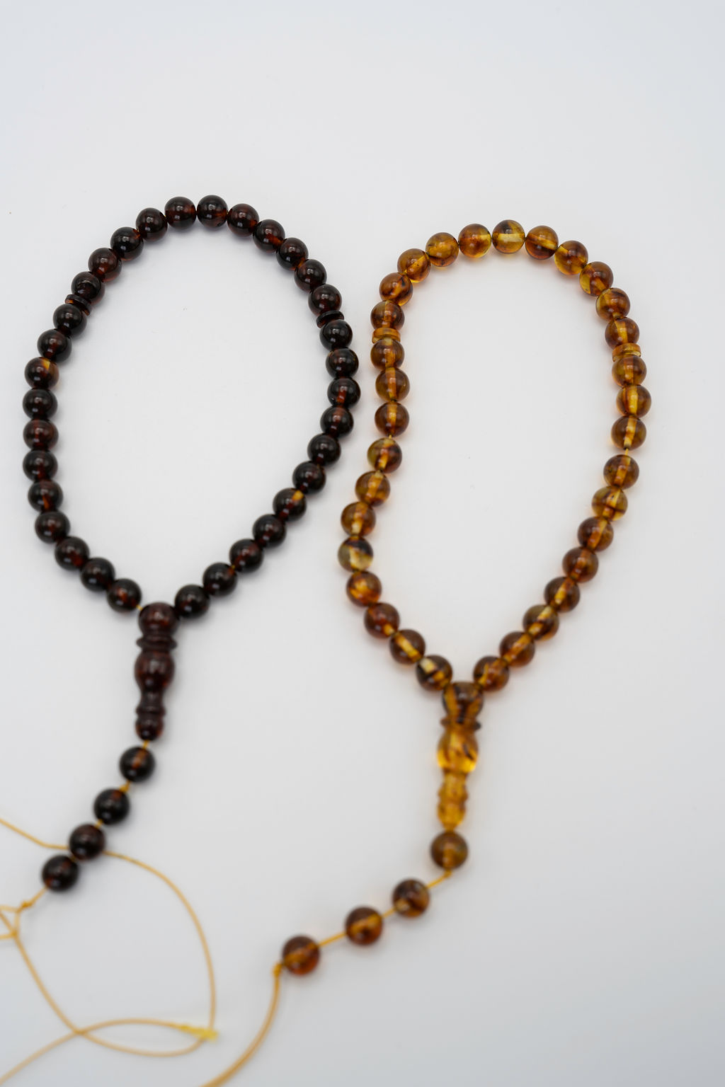 Natural Amber Rosary